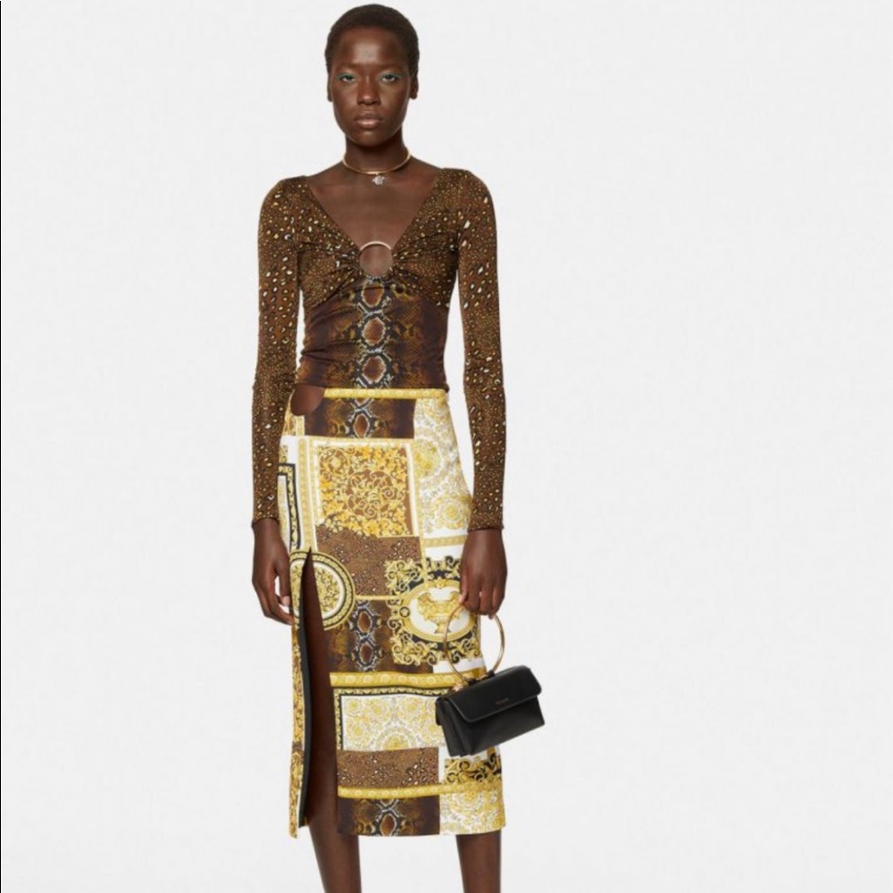 Versace Animalier top 36 with ring